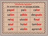 spanish words with accents marks list