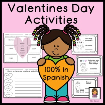 Preview of Spanish Valentine's Day Activities