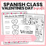 Spanish Valentine's Day Activities BUNDLE | Día de San Valentín