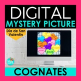 Spanish Valentine's Day Activity Cognates Mystery Picture 