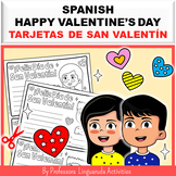Spanish Valentine's Day Cards - Tarjetas de San Valentín -