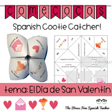 Spanish Valentine's Day Chatterbox Cootie Catcher Speaking
