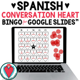 Spanish Valentine's Day - Spanish Bingo Games Google Slide