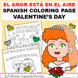 Spanish Valentine's Day - Spanish coloring pages - San Val