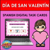 Spanish Valentine's Day Vocabulary BOOM CARDS: El Día de S