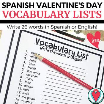 Valentine's Day Sampler for Lower Elementary (English and Spanish)