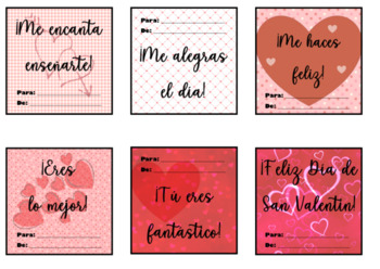 Spanish Valentines by Andrea Storey | TPT