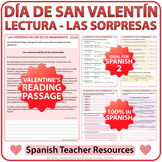 Spanish Valentine's Day Reading - Lectura del Día de los E