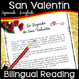 Spanish Valentine's Day - Día de San Valentín - Bilingual 