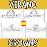 Spanish Verano Crown Crafts Crowns- Headband Hat | Summer 