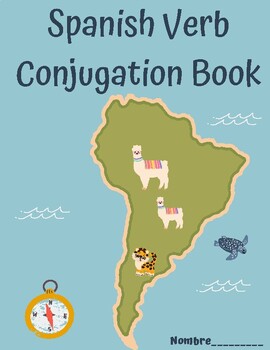 Preview of Spanish Verb Conjugation Booklet (Present & Preterite Tense)