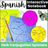 Spanish Verb Conjugation Interactive Notebook Spinners