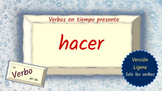 Spanish Verb Conjugation Slides - HACER