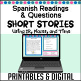 Spanish Verb IR, City Places, Time Readings |Spanish Short