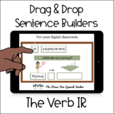 Spanish Verb IR Drag & Drop Activity Digital Sentence Stru