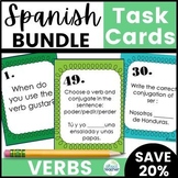 Spanish Task Cards Verbs Bundle