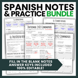 Spanish Verb Tenses Bundle: Tú Commands, Future, Condition