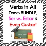 Spanish Verb Tenses / Present to Subjunctive, Ser vs. Esta