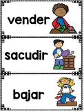 Spanish Verbs Cards- Tarjetas De Los Verbos