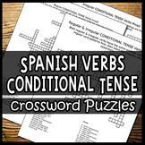 Spanish Verbs – Conjugating the Conditional Tense (Crosswo