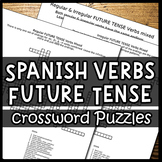 Spanish Verbs – Conjugating the Future Tense (Crossword Puzzles)