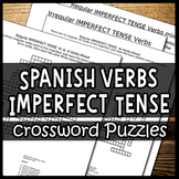 Spanish Verbs – Conjugating the Imperfect Tense (Crossword