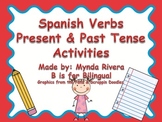 Spanish Verbs Present and Past Tense Activity