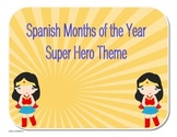 Spanish Version Months of the Year Hero Theme