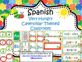 Spanish Very Hungry Caterpillar Classroom Decor