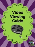 Spanish Video Viewing Guide- Works for Any Movie