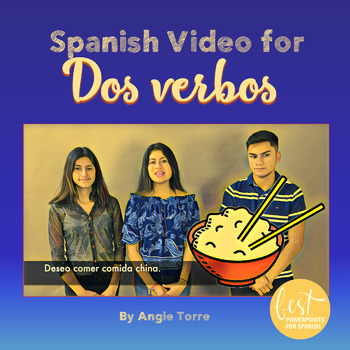 Preview of Spanish Video for Two Verbs in a Sentence Dos verbos Comprehensible Input