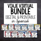 Spanish Virtual Field Trip to Spanish Speaking Countries Bundle