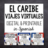 El Caribe Virtual Field Trip in Spanish Bundle