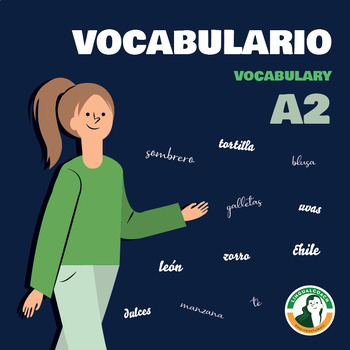 Preview of Spanish Vocabulary 2 (audio included)