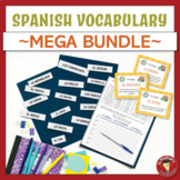 Spanish Vocabulary Activities - Mega Bundle
