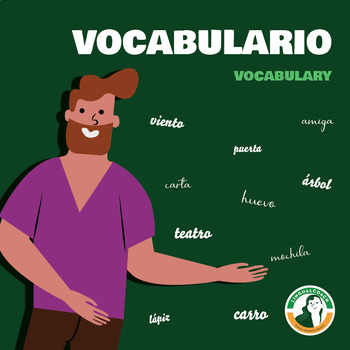 Preview of Vocabulario en Español con audio