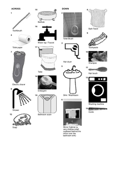 Bathroom Vocabulary: Bathroom Accessories & Furniture • 7ESL
