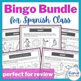 Spanish Vocabulary Bingo Activity Bundle