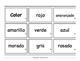 Spanish Vocabulary Card Set