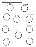 Spanish Vocabulary Cut and Paste Activity: School Vocabulary