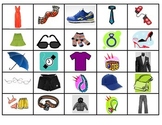 Spanish Vocabulary Memory Game (ropa)