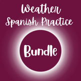 Spanish - Weather Bundle