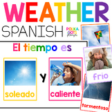 Spanish Weather Chart and Graphs for Calendar Time