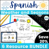 Spanish Weather and Seasons Lesson Bundle