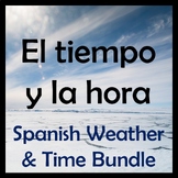 Spanish Weather & Time - Vocabulary Bundle - Activities, G