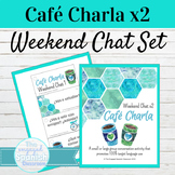 Spanish Weekend Chat Speaking Activity | Café Charla