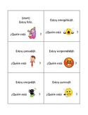 Spanish "Who Has" Card Activity: Emotions