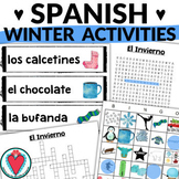 Spanish Winter Activities BUNDLE - El Invierno - January A