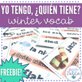 Spanish Winter Activity FREEBIE Yo Tengo, Quién tiene? I h