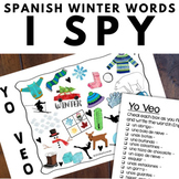 Spanish Winter Vocabulary - Spanish I Spy - After Winter B